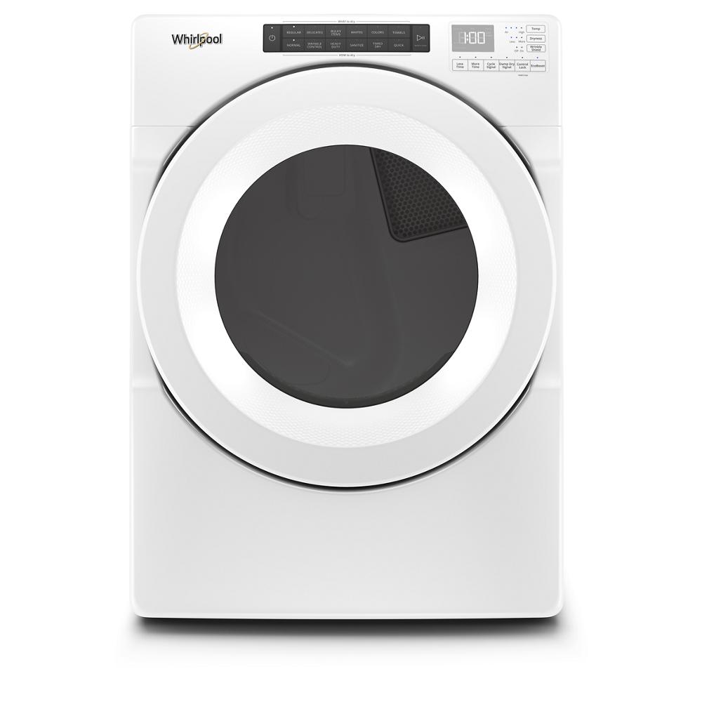 Whirlpool 7.4 cu. ft. Front Load Electric Dryer with Intuitive Touch Controls - White (WED5620HW)