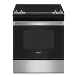 Whirlpool 4.8 Cu. Ft.  Electric Range with Frozen Bake Technology - Stainless Steel (WEE515S0LS)