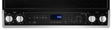 Whirlpool 6.4 Cu. Ft. Slide-In Electric Range with True Convection - Black-on-Stainless (WEE745H0FS)