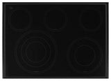 Whirlpool 6.4 Cu. Ft. Slide-In Electric Range with True Convection - Black-on-Stainless (WEE745H0FS)