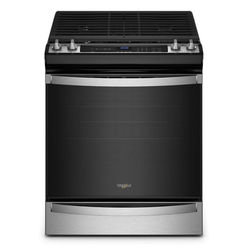 WHIRLPOOL 5.8 Cu. Ft.  Gas 7-in-1 Air Fry Oven - Fingerprint Resistant Stainless Steel (WEG745H0LZ)