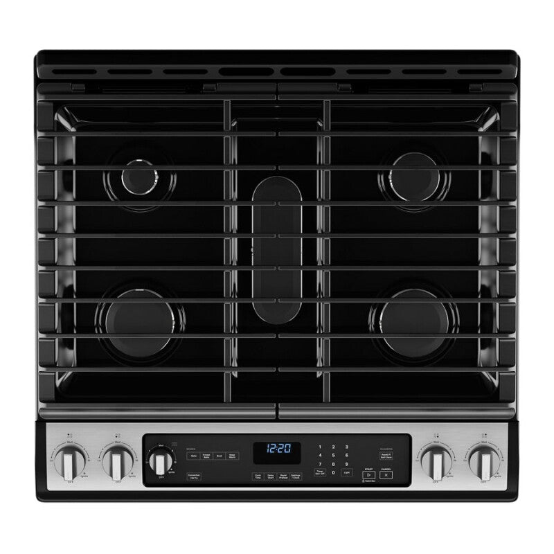 WHIRLPOOL 5.8 Cu. Ft.  Gas 7-in-1 Air Fry Oven - Fingerprint Resistant Stainless Steel (WEG745H0LZ)