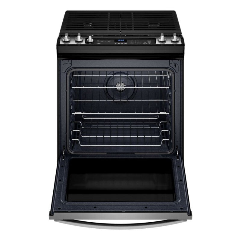 WHIRLPOOL 5.8 Cu. Ft.  Gas 7-in-1 Air Fry Oven - Fingerprint Resistant Stainless Steel (WEG745H0LZ)