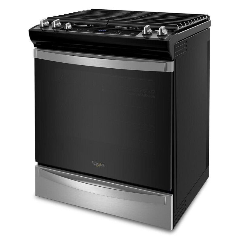WHIRLPOOL 5.8 Cu. Ft.  Gas 7-in-1 Air Fry Oven - Fingerprint Resistant Stainless Steel (WEG745H0LZ)
