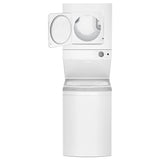 Whirlpool  1.6 cu.ft Electric Stacked Laundry Center 6 Wash cycles and AutoDry™ - White (WET4024HW)