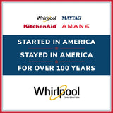 Whirlpool  1.6 cu.ft Electric Stacked Laundry Center 6 Wash cycles and AutoDry™ - White (WET4024HW)