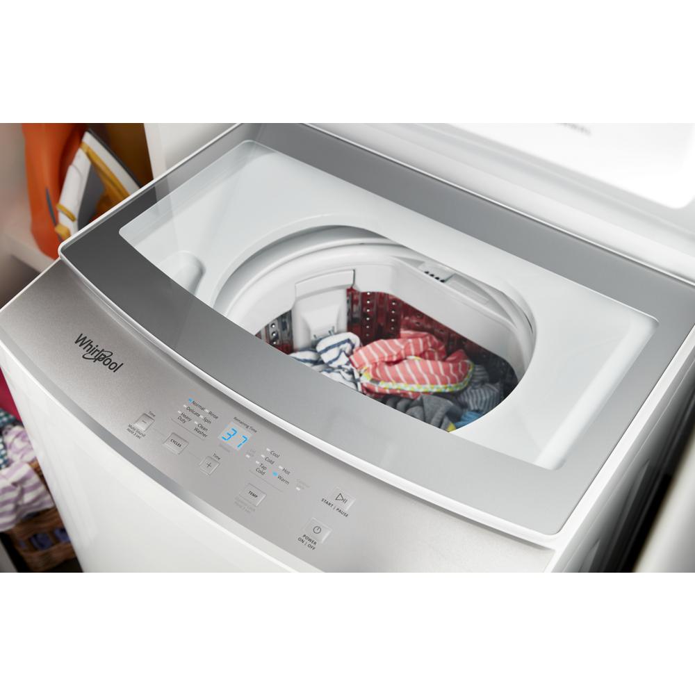 Whirlpool 1.6 cu.ft Electric Stacked Laundry Center 6 Wash cycles and AutoDry™ - White (WET4024HW)