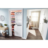 Whirlpool 3.5 cu.ft Electric Stacked Laundry Center 9 Wash cycles and AutoDry - White (WET4027HW)