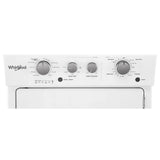 WHIRLPOOL  3.5 cu.ft Electric Stacked Laundry Center 9 Wash cycles and AutoDry™ - White (WET4027HW)