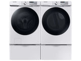 Samsung 4.5 cu. ft. Large Capacity Smart Front Load Washer with Super Speed Wash - White - White (WF45B6300AWUS)