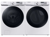 Samsung 4.5 cu. ft. Large Capacity Smart Front Load Washer with Super Speed Wash - White - White (WF45B6300AWUS)