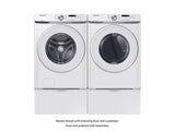 SAMSUNG  4.5 cu. ft. Front Load Washer with Vibration Reduction Technology+ in White - White (WF45T6000AWA5)