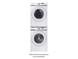Samsung 4.5 cu. ft. Front Load Washer with Vibration Reduction Technology+ in White - White (WF45T6000AWA5)
