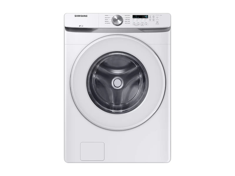 SAMSUNG  4.5 cu. ft. Front Load Washer with Vibration Reduction Technology+ in White - White (WF45T6000AWA5)