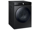 Samsung Bespoke 5.3 cu. ft. Ultra Capacity Front Load Washer with Super Speed Wash and AI Smart Dial in Brushed Black - Brushed Black (WF53BB8700AVUS)