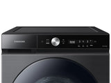 Samsung Bespoke 5.3 cu. ft. Ultra Capacity Front Load Washer with Super Speed Wash and AI Smart Dial in Brushed Black - Brushed Black (WF53BB8700AVUS)