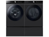 Samsung Bespoke 5.3 cu. ft. Ultra Capacity Front Load Washer with Super Speed Wash and AI Smart Dial in Brushed Black - Brushed Black (WF53BB8700AVUS)