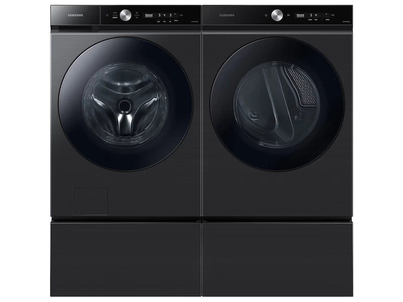 SAMSUNG  Bespoke 5.3 cu. ft. Ultra Capacity Front Load Washer with Super Speed Wash and AI Smart Dial in Brushed Black - Other (WF53BB8700AVUS)