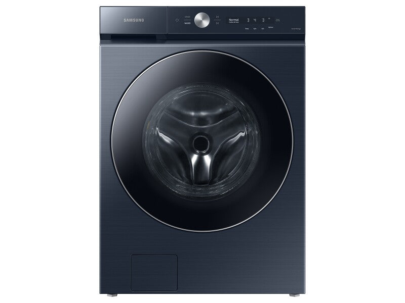 Samsung Bespoke 5.3 cu. ft. Ultra Capacity Front Load Washer with AI OptiWash™ and Auto Dispense in Brushed Navy - Brushed Navy (WF53BB8900ADUS)