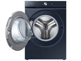 SAMSUNG  Bespoke 5.3 cu. ft. Ultra Capacity Front Load Washer with AI OptiWash™ and Auto Dispense in Brushed Navy - Brushed Navy (WF53BB8900ADUS)