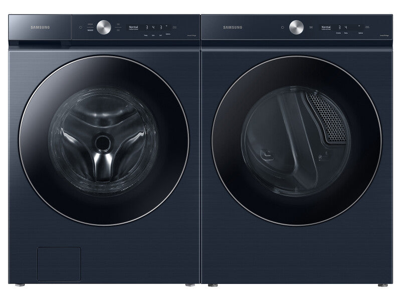Samsung Bespoke 5.3 cu. ft. Ultra Capacity Front Load Washer with AI OptiWash™ and Auto Dispense in Brushed Navy - Brushed Navy (WF53BB8900ADUS)