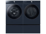 SAMSUNG  Bespoke 5.3 cu. ft. Ultra Capacity Front Load Washer with AI OptiWash™ and Auto Dispense in Brushed Navy - Brushed Navy (WF53BB8900ADUS)