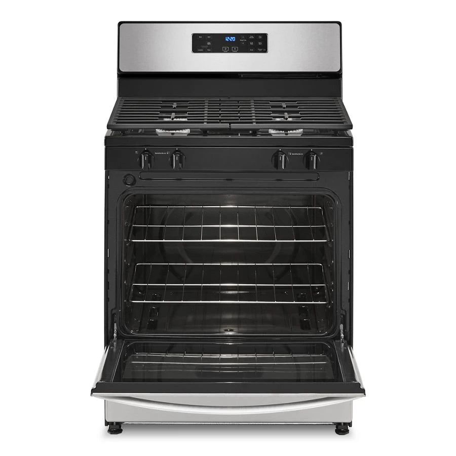 Whirlpool  5.1 Cu. Ft. Freestanding Gas Range with Broiler Drawer - Stainless Steel (WFG320M0MS)