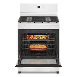 WHIRLPOOL  5.1 Cu. Ft. Freestanding Gas Range with Broiler Drawer - White (WFG320M0MW)