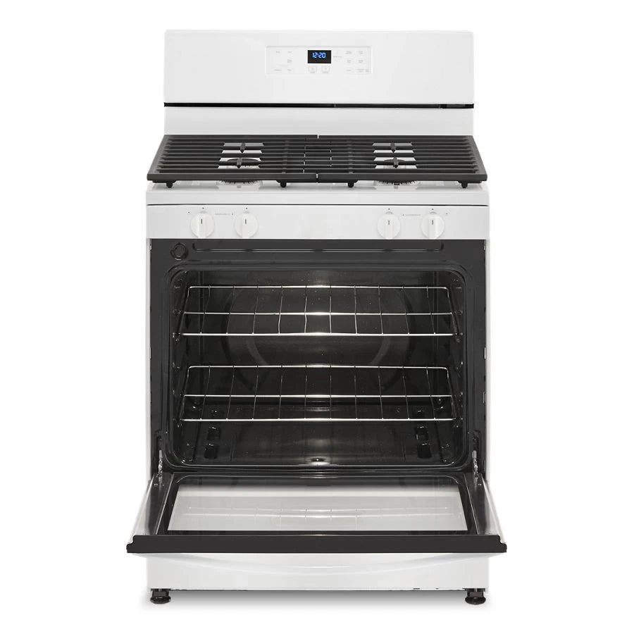 WHIRLPOOL  5.1 Cu. Ft. Freestanding Gas Range with Broiler Drawer - White (WFG320M0MW)