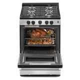 Whirlpool  24-inch Freestanding Gas Range with Sealed Burners - Stainless Steel (WFG500M4HS)