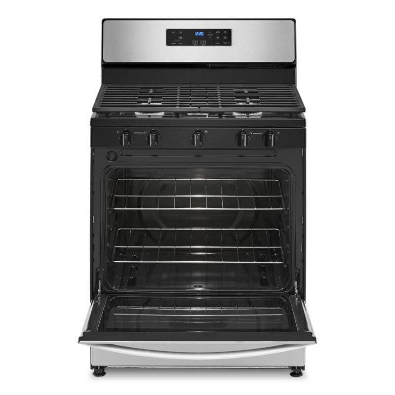 Whirlpool 5.1 Cu. Ft. Freestanding Gas Range with Edge to Edge Cooktop - Stainless Steel (WFG505M0MS)