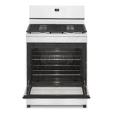 WHIRLPOOL  5.1 Cu. Ft. Freestanding Gas Range with Edge to Edge Cooktop - White (WFG505M0MW)