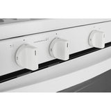 WHIRLPOOL  5.1 Cu. Ft. Freestanding Gas Range with Edge to Edge Cooktop - White (WFG505M0MW)