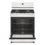 Whirlpool 5.1 Cu. Ft. Freestanding Gas Range with Edge to Edge Cooktop - White (WFG505M0MW)