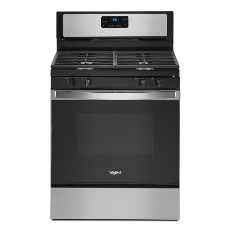 Whirlpool 5.0 cu. ft. Whirlpool® gas range with SpeedHeat™ burner - Stainless Steel (WFG515S0JS)