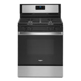 Whirlpool 5.0 cu. ft. Whirlpool® gas range with SpeedHeat™ burner - Stainless Steel (WFG515S0JS)