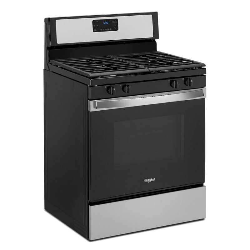 Whirlpool 5.0 cu. ft. Whirlpool® gas range with SpeedHeat™ burner - Stainless Steel (WFG515S0JS)