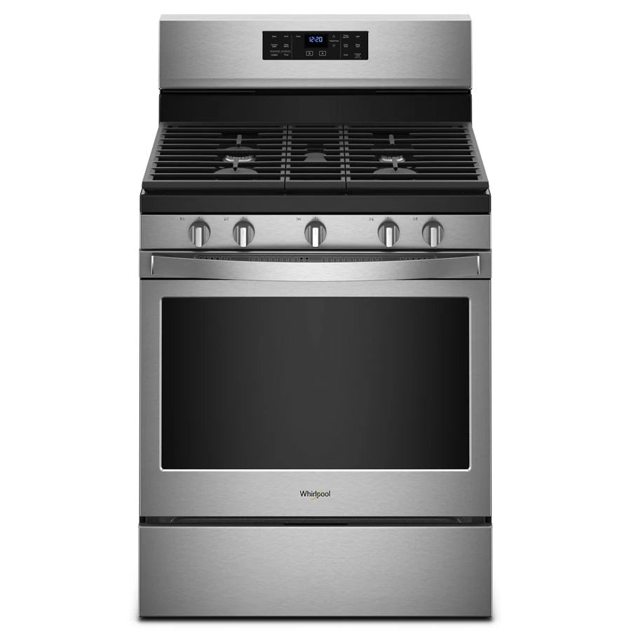 Whirlpool  5.0 cu. ft. Whirlpool® gas convection oven with Frozen Bake™ technology - Fingerprint Resistant Stainless Steel (WFG550S0HZ)