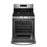 Whirlpool 5.0 cu. ft.gas convection oven with Frozen Bake technology - Fingerprint Resistant Stainless Steel (WFG550S0HZ)
