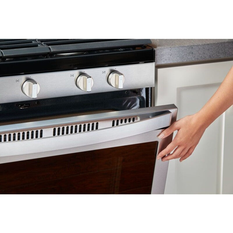 WHIRLPOOL 5.0 cu. ft.gas convection oven with Frozen Bake technology - Fingerprint Resistant Stainless Steel (WFG550S0HZ)