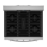 Whirlpool 30-inch Gas Range with Air Cooking Technology, No Preheat Air Fry and Air Baking and Self Clean - Fingerprint Resistant Stainless Steel (WFGS5030RZ)