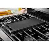 Whirlpool 30-inch Gas Range with Air Cooking Technology, No Preheat Air Fry and Air Baking and Self Clean - Fingerprint Resistant Stainless Steel (WFGS5030RZ)