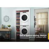 WHIRLPOOL  4.3 cu. ft. Closet-Depth Front Load Washer with Intuitive Controls - White (WFW560CHW)