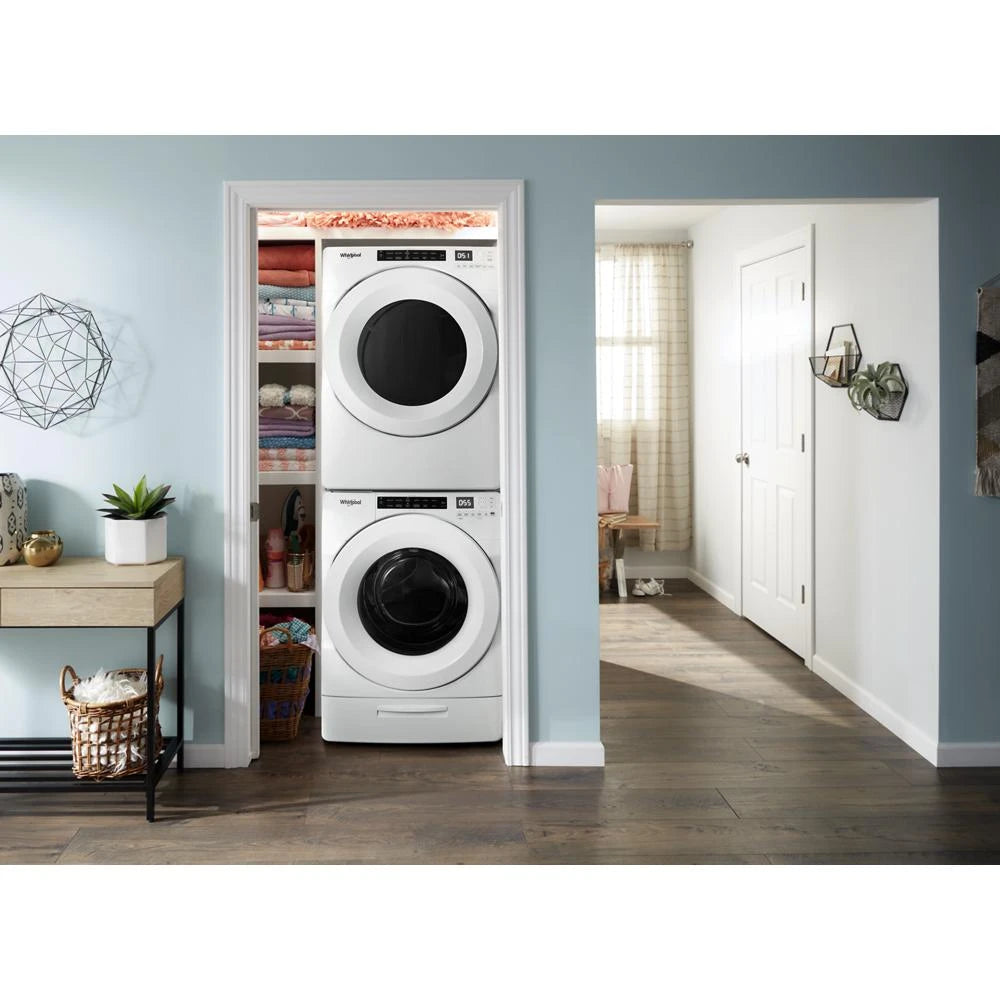 Whirlpool  4.3 cu. ft. Closet-Depth Front Load Washer with Intuitive Controls - White (WFW560CHW)