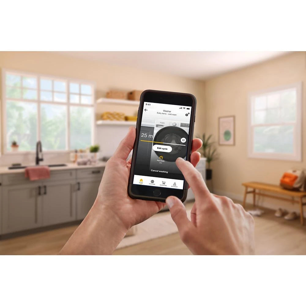 Whirlpool  5.0 cu. ft. Smart Front Load ENERGY STAR® Washer with the FreshFlow™ Vent System - White (WFW6720RW)