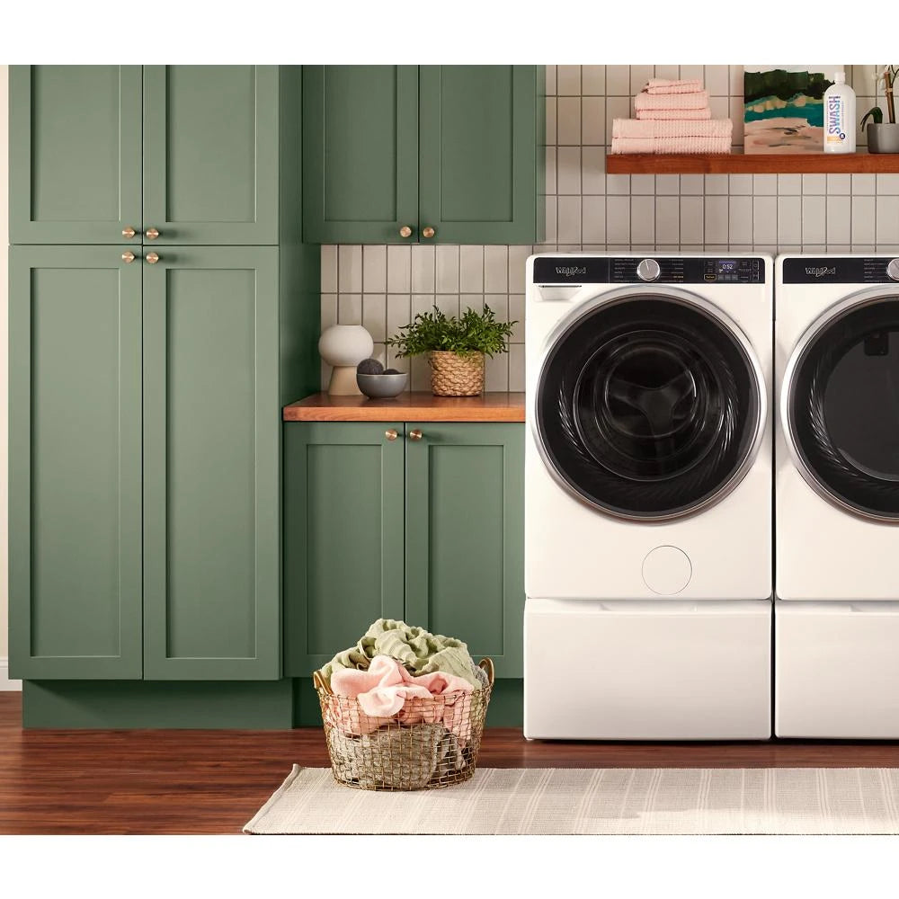 WHIRLPOOL  5.0 cu. ft. Smart Front Load ENERGY STAR® Certified Washer with FreshFlow™ Vent System and Intelligent Wash - White (WFW6720RW)