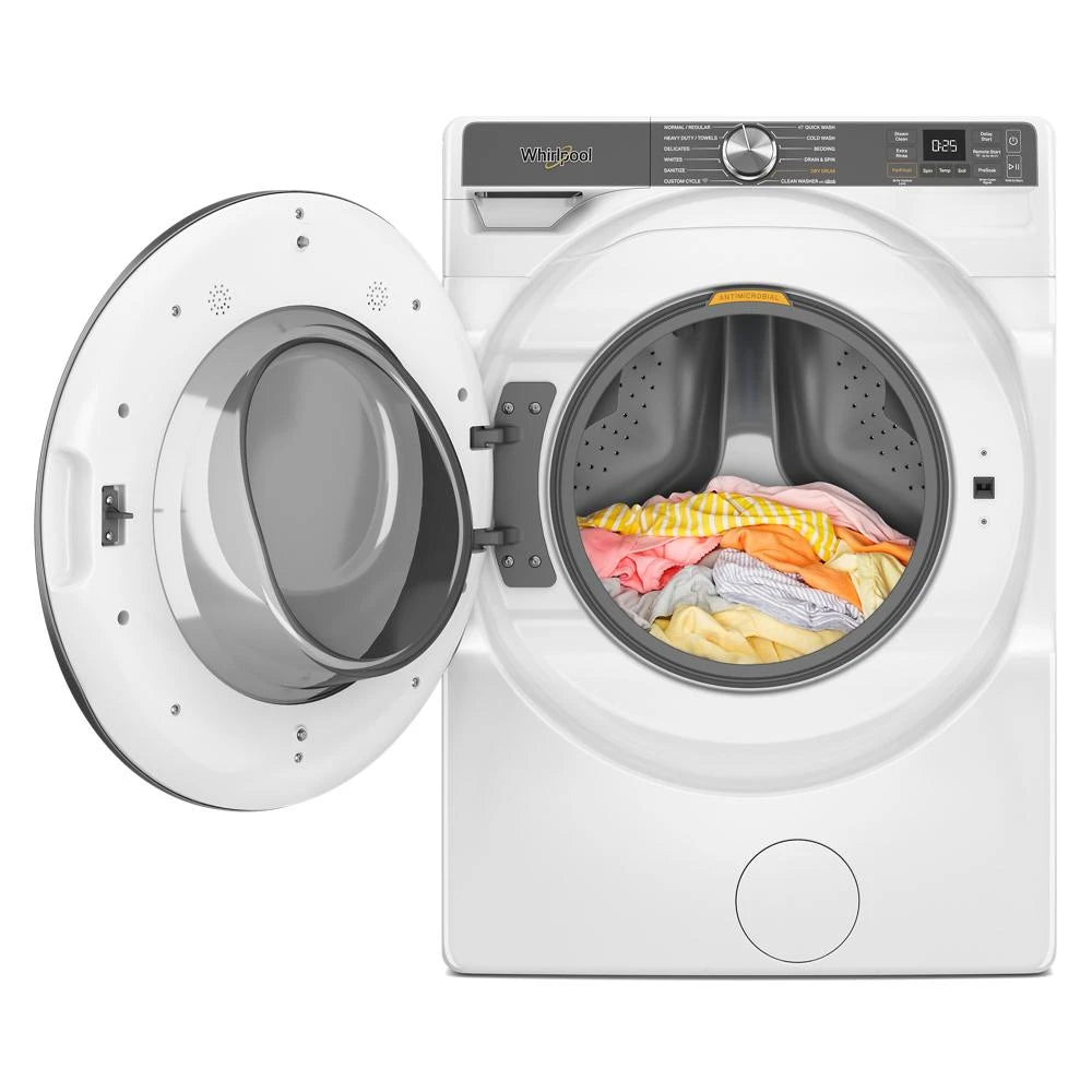 WHIRLPOOL  5.0 cu. ft. Smart Front Load ENERGY STAR® Certified Washer with FreshFlow™ Vent System and Intelligent Wash - White (WFW6720RW)