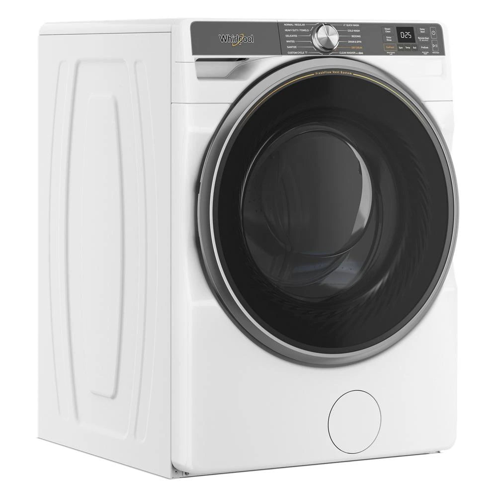 WHIRLPOOL  5.0 cu. ft. Smart Front Load ENERGY STAR® Certified Washer with FreshFlow™ Vent System and Intelligent Wash - White (WFW6720RW)