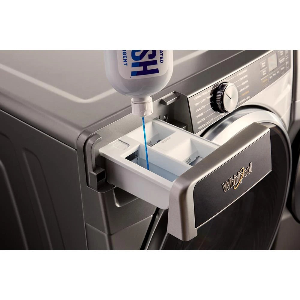 WHIRLPOOL  5.0 cu. ft. Smart Front Load ENERGY STAR® Certified Washer with FreshFlow™ Vent System and Intelligent Wash - White (WFW6720RW)