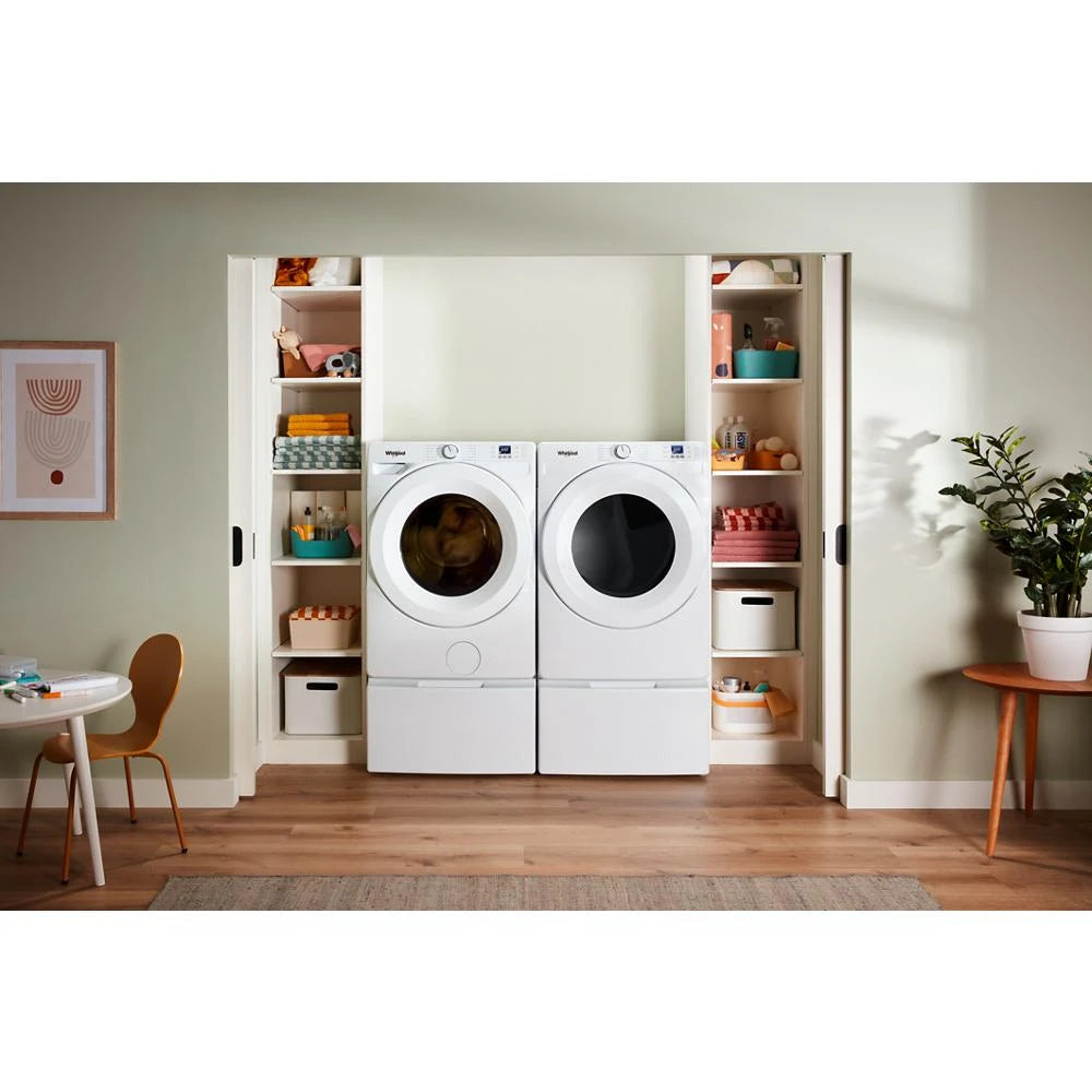 WHIRLPOOL  5.0 cu. ft. Smart Front Load ENERGY STAR® Certified Washer with FreshFlow™ Vent System and Intelligent Wash - White (WFW6720RW)